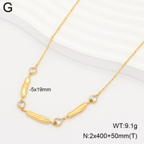 2N4005665bhia-434  Stainless Steel Necklace