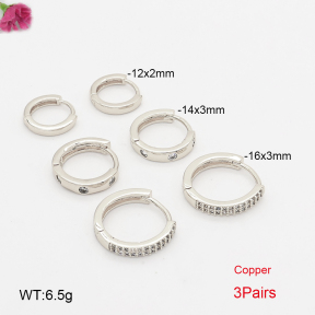 F2E402309vhha-J202  Fashion Copper Earrings