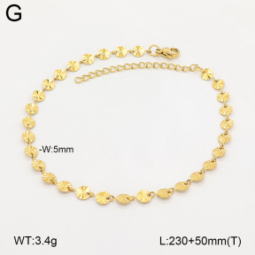 2A9001977baka-368  Stainless Steel Anklets