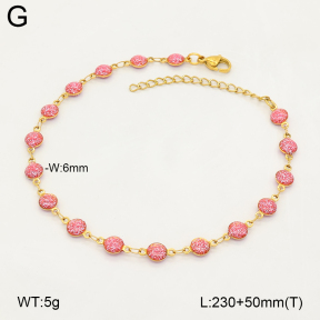 2A9001979aajl-368  Stainless Steel Anklets