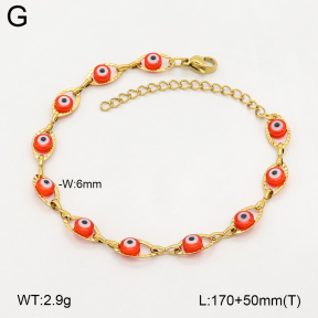 2B3004640ablb-368  Stainless Steel Bracelet