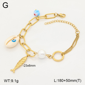 2B3004655bbml-749  Stainless Steel Bracelet