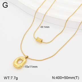 2N2009252bbov-749  Stainless Steel Necklace