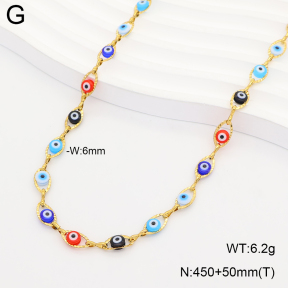 2N3003500abol-368  Stainless Steel Necklace