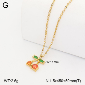 2N4005679aakl-749  Stainless Steel Necklace