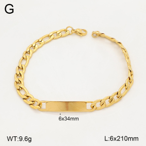 2B2006039aaio-452  Stainless Steel Bracelet