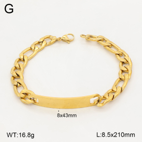 2B2006042aaji-452  Stainless Steel Bracelet