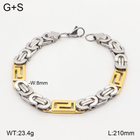 2B2006052baka-452  Stainless Steel Bracelet