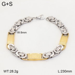 2B2006057baka-452  Stainless Steel Bracelet