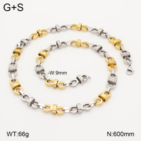2N2009243bhia-452  Stainless Steel Necklace