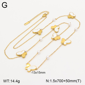 2N3003462bhjl-775  Stainless Steel Necklace