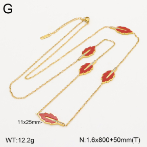 2N4005633bhjl-775  Stainless Steel Necklace