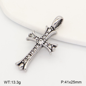 2P4001902bbov-201  Stainless Steel Pendant