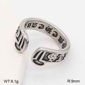 2R2002454vbpb-201  6-13#  Stainless Steel Ring