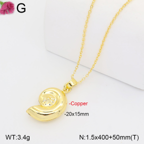 F2N200165ablb-J165  Fashion Copper Necklace