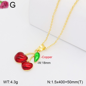 F2N300532vbll-J165  Fashion Copper Necklace