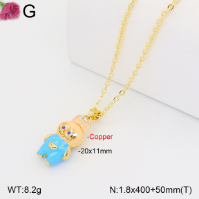 F2N300535ablb-J165  Fashion Copper Necklace