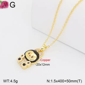 F2N300536ablb-J165  Fashion Copper Necklace