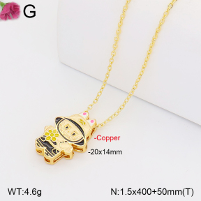 F2N300541ablb-J165  Fashion Copper Necklace