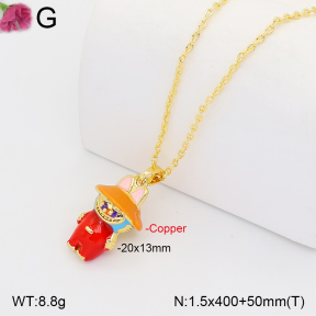 F2N300547ablb-J165  Fashion Copper Necklace