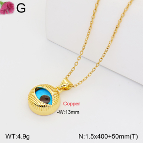 F2N300551bblo-J165  Fashion Copper Necklace