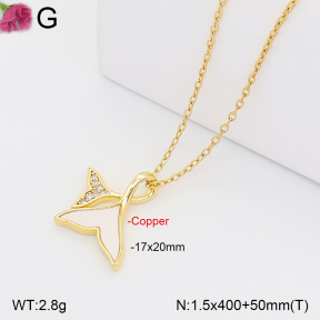 F2N300553bblo-J165  Fashion Copper Necklace
