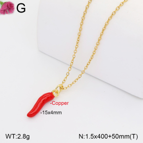 F2N300554vbll-J165  Fashion Copper Necklace