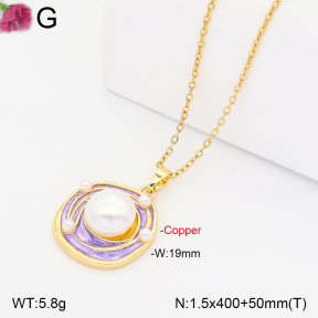 F2N300560vbll-J165  Fashion Copper Necklace