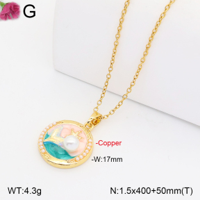 F2N300570vbll-J165  Fashion Copper Necklace