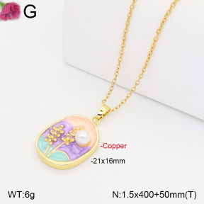 F2N300573vbll-J165  Fashion Copper Necklace