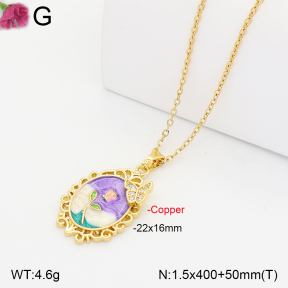 F2N300576vbll-J165  Fashion Copper Necklace