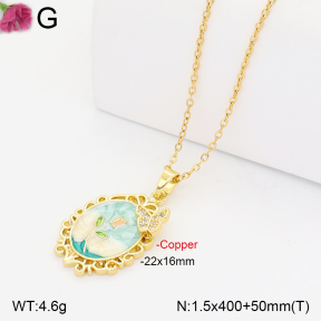 F2N300578vbll-J165  Fashion Copper Necklace