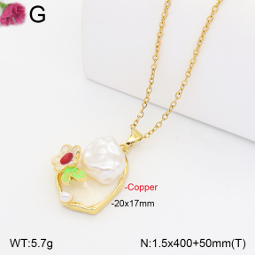 F2N300582vbll-J165  Fashion Copper Necklace