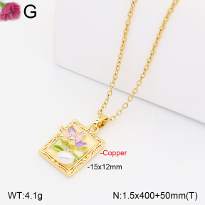 F2N300584vbll-J165  Fashion Copper Necklace
