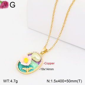 F2N300585vbll-J165  Fashion Copper Necklace