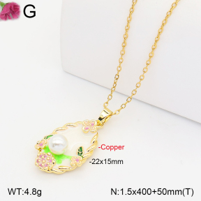 F2N300588vbll-J165  Fashion Copper Necklace