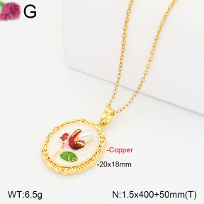 F2N300589vbll-J165  Fashion Copper Necklace