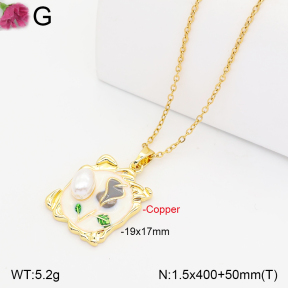 F2N300591vbll-J165  Fashion Copper Necklace