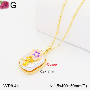 F2N300599bbml-J165  Fashion Copper Necklace