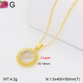 F2N401408bblo-J165  Fashion Copper Necklace