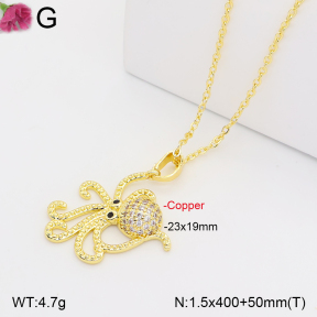 F2N401410vbll-J165  Fashion Copper Necklace