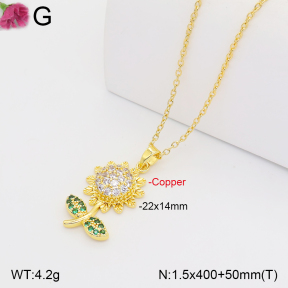 F2N401411vbmb-J165  Fashion Copper Necklace