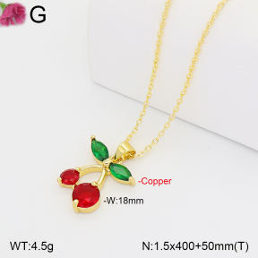 F2N401413bblo-J165  Fashion Copper Necklace
