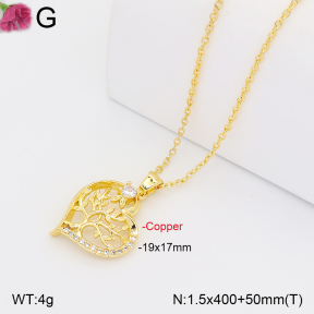 F2N401414vbll-J165  Fashion Copper Necklace
