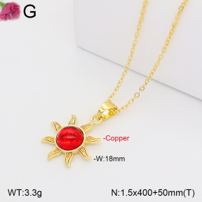 F2N401416vbll-J165  Fashion Copper Necklace