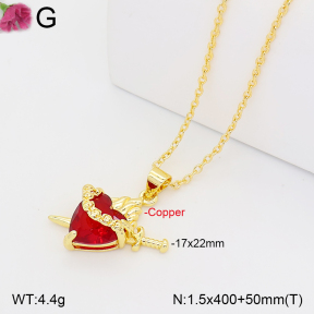 F2N401418bblo-J165  Fashion Copper Necklace