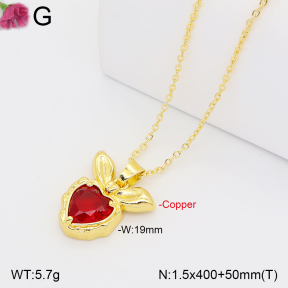 F2N401419bblo-J165  Fashion Copper Necklace