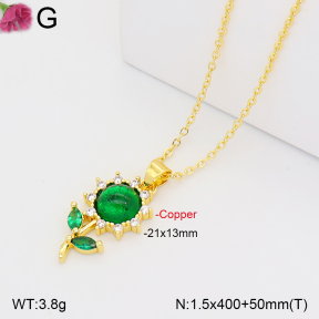F2N401421vbll-J165  Fashion Copper Necklace