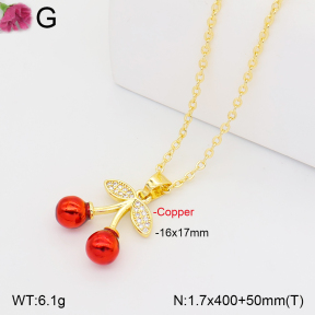 F2N401423vbll-J165  Fashion Copper Necklace
