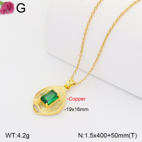 F2N401426bblo-J165  Fashion Copper Necklace